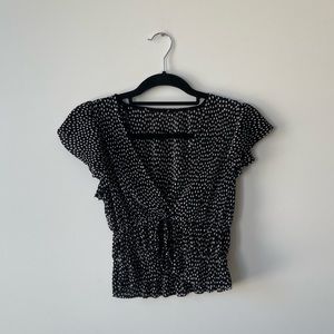 Zara Polkadot Blouse